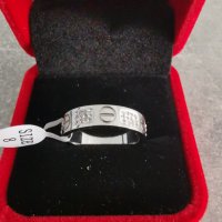 Дамски пръстени от медицинска стомана, снимка 18 - Пръстени - 38275591