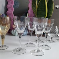 Кристални чаши за ракия и коняк, снимка 1 - Чаши - 42970218
