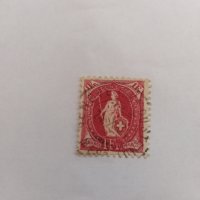 Пощенкса марка - Швейцария 1 франк, снимка 2 - Филателия - 39867167