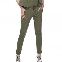 Дамски панталон в цвят каки марка Yuliya Babich, снимка 1 - Панталони - 27441697