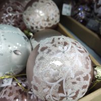 Стъклени коледни топки Christmas , снимка 4 - Декорация за дома - 42992277