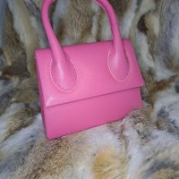 Розова чанта , снимка 6 - Чанти - 38926338