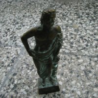 Бронзова пластика статуетка Асклепий, снимка 4 - Антикварни и старинни предмети - 32271822