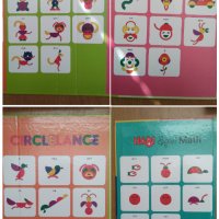 Дървени цветна игра Монтесори Circlelance Habi Spiel Мath Montessori, снимка 6 - Образователни игри - 34878951