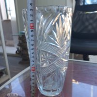 Кристална ваза, снимка 3 - Вази - 37278552