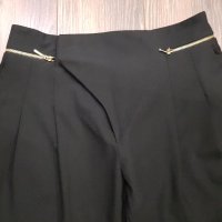 Прекрасен черен официален панталон,С размер , снимка 4 - Панталони - 26667224