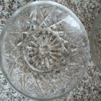 Комплект стъклени купички и чинии, снимка 7 - Сервизи - 37688837