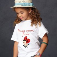 Детски и дамски тениски за Цветница , снимка 5 - Детски тениски и потници - 32592272
