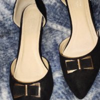 Официални обувки в черно , снимка 3 - Дамски обувки на ток - 43554461