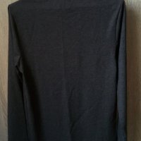 ASOS НОВИ Longline T-Shirt-Черно-сива мъжка блуза, снимка 5 - Блузи - 27526213