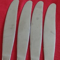 Четири стари ножа с маркировка INOX MADE IN ITALY перфектно състояние без забележки 42165, снимка 2 - Други ценни предмети - 43831524