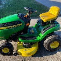 Косачка John Deere X105Auto, снимка 3 - Селскостопанска техника - 43463259