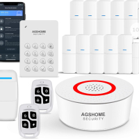 Безжична автономна алармена система  AGSHOME, 15 части WiFi, снимка 1 - Други - 44906274