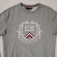 Tommy Hilfiger Crest Sweatshirt оригинално горнище M памучен суичър, снимка 2 - Суичъри - 43967127