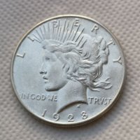 Rare. USA One Dollar 1928-S , снимка 3 - Нумизматика и бонистика - 26530500
