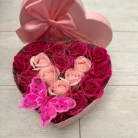 Кутия с ароматни рози, снимка 3 - Подаръци за жени - 43699404