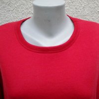 4XL Нова блуза Hanes в червено , снимка 2 - Блузи с дълъг ръкав и пуловери - 34854859