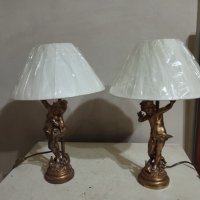 Две барокови лампи - комплект, снимка 1 - Настолни лампи - 43242871