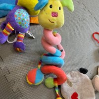Лот бебешки дрънкалки и играчки, снимка 3 - Плюшени играчки - 28425152