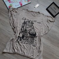 Нова колекция памучна дамска тениска Wild Life на намаление, снимка 1 - Тениски - 28123765