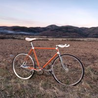 Балкан балканче, шосейка, булхорн, bullhorn single speed, сингъл, снимка 1 - Велосипеди - 42835163