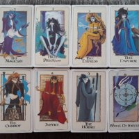 Londa Tarot - феноменална таро колода с 79 карти и хартиена книжка, 12см х 7см, снимка 12 - Други игри - 32863535