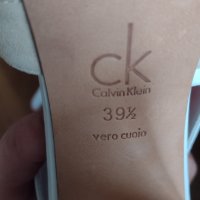 Calvin Klein сандали естествена кожа, снимка 5 - Дамски ежедневни обувки - 36604028
