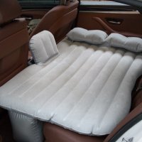 Компактен надуваем матрак - легло за автомобил - за задна седалка