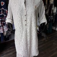 Нова бяла риза Lucy, снимка 8 - Ризи - 27233469
