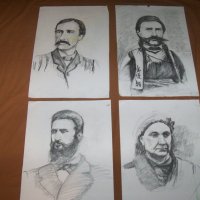 Лот портрети на български революционери, графики, снимка 8 - Картини - 38817361