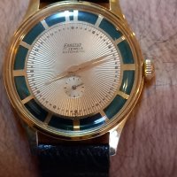 Позлатен швейцарски часовник Exactus automatic , снимка 3 - Мъжки - 39181509