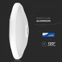 LED Плафониера със Сензор 12W SAMSUNG Чип, снимка 4 - Лед осветление - 13200061