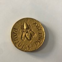 Медал/Монета Pax Christi Paulus VI PONT. Max-Chapel- , снимка 2 - Нумизматика и бонистика - 38770728