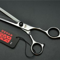 Нови професионални фризьорски ножици 6 инча, снимка 4 - Фризьорски принадлежности - 28760172