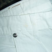 100% памучни бели вталени панталони тип 3/4 с много практични джобове, снимка 3 - Панталони - 33016753
