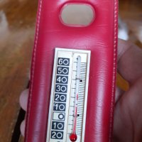 Стар сувенирен термометър Skoda Export,Шкода, снимка 4 - Други ценни предмети - 40593020