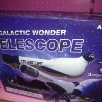 Телескоп,около30см.пластмасов, снимка 3 - Играчки за стая - 40839182