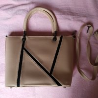 Розова дамска чанта нова, снимка 3 - Чанти - 32239148
