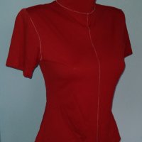 Италианска еластична блуза "uno due"® / унисайз , снимка 1 - Тениски - 26956350