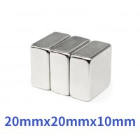 20x20x10mm неодимов МАГНИТ N52, magnit, neodimov, магнити, magnet, снимка 7 - Други инструменти - 36869478