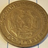 Продавам монета от НРБ от 20 стотинки от 1954 г, снимка 2 - Нумизматика и бонистика - 40172663