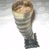 Ръчно изработена ваза от кост, снимка 1 - Други ценни предмети - 33522184