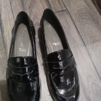 Продавам дамски черни лачени обувки , снимка 2 - Дамски ежедневни обувки - 39073458