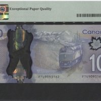 CANADA 🇨🇦  10 DOLLARS 2013 год. PMG 66, снимка 3 - Нумизматика и бонистика - 39795739