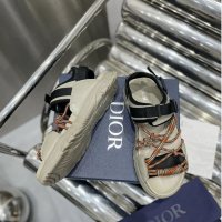 Мъжки сандали DIOR (38-45) - реплика, снимка 4 - Мъжки сандали - 37380849