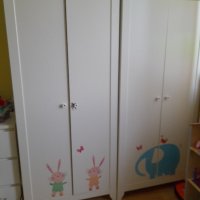 ikea hensvik гардероб, снимка 1 - Мебели за детската стая - 43296963