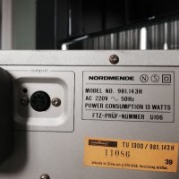 Комплект NORDMENDE AMP +DECK +TUNER , снимка 12 - Ресийвъри, усилватели, смесителни пултове - 32690817