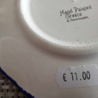 керамична чиния от остров Корфу, снимка 3 - Декорация за дома - 43502227
