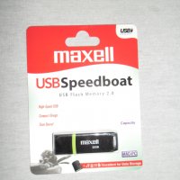 USB 2.0 Flash Drive/ Флашка Maxell 32 GB., снимка 1 - USB Flash памети - 38683973