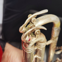 Hirsbrunner Sumiswald B-trompete - Б Тромпет с твърд куфар /Switzerland/, снимка 10 - Духови инструменти - 44860136